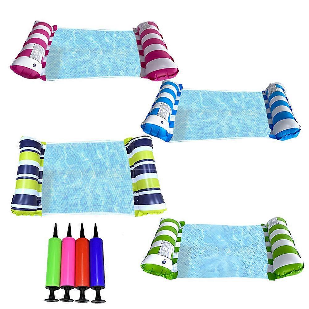 4-piece water hammock swimming float
