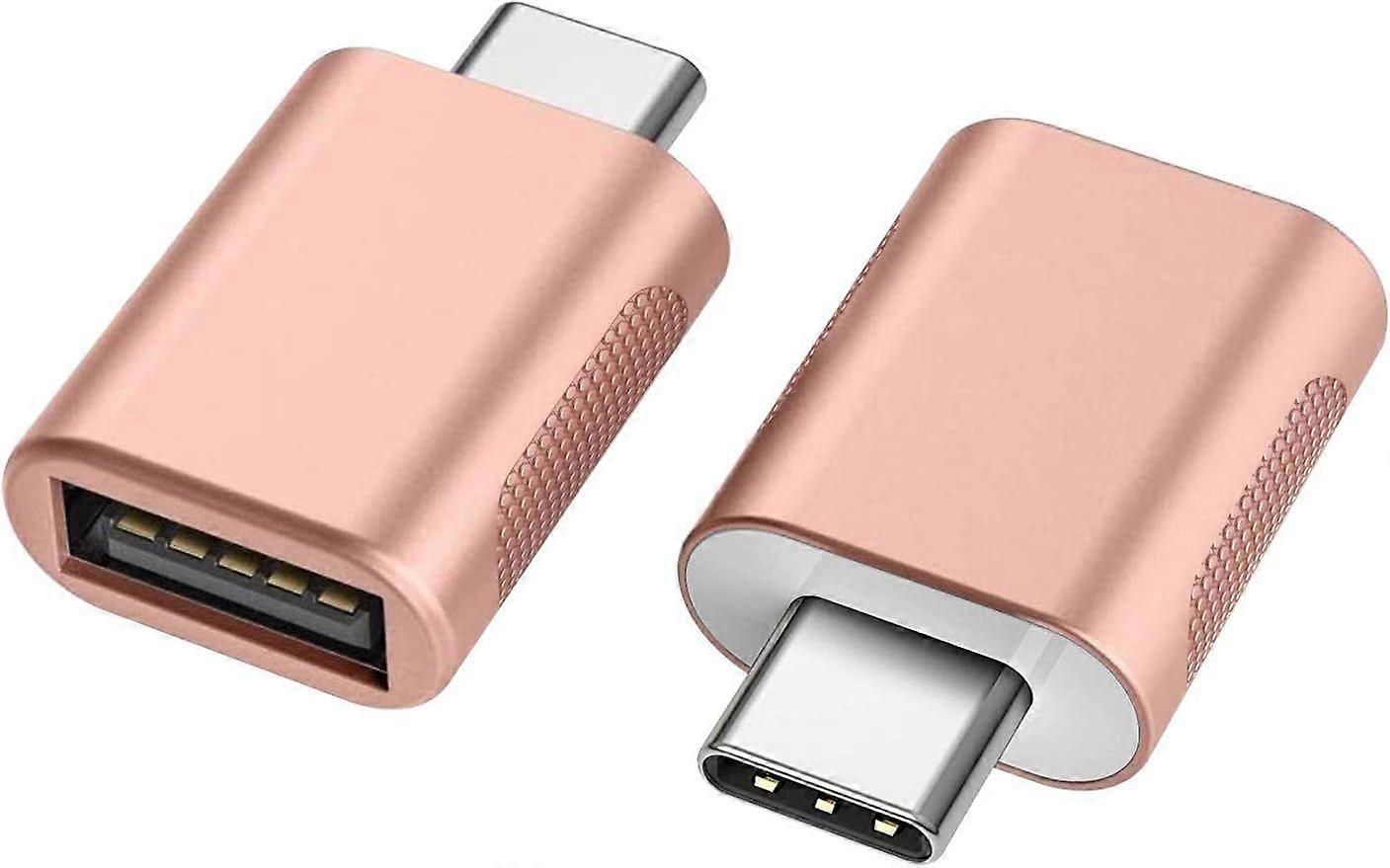 USB-C-auf-USB-Adapter (2er-Pack), USB-C-auf-USB-3.0-Adapter, USB-Typ-C-auf-USB-Adapter, Thunderbolt 3-auf-USB-OTG-Adapter