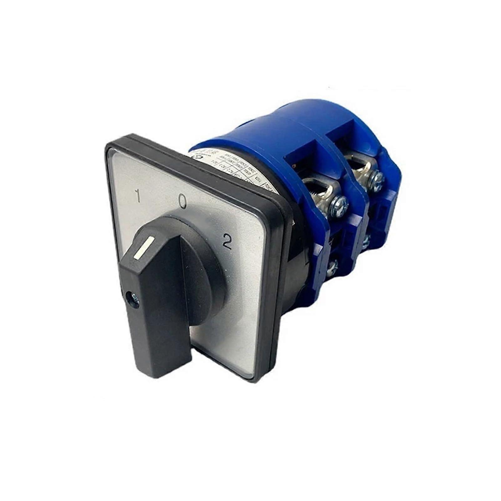 LW26160A Rotary Cam Switch Two Poles 8 Terminals Dual Power Control Multi Position 160A 690V YMW26160/2(OffON)