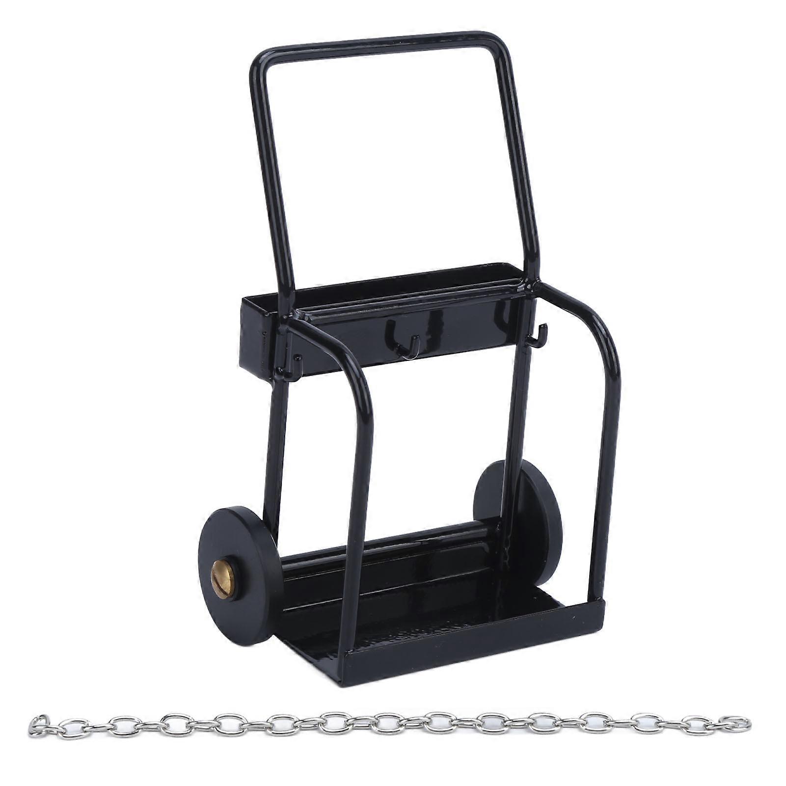 1/10 Simulation Trolley Cart Aluminum Alloy Tool Cart for Remote Control Climbing Cars