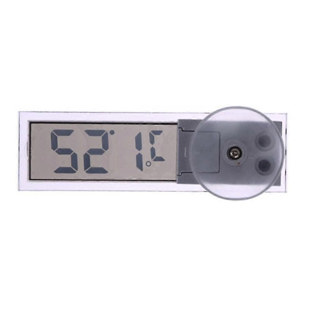 LCD digital display sugkopp bil hem rumstemperaturmätare termometer