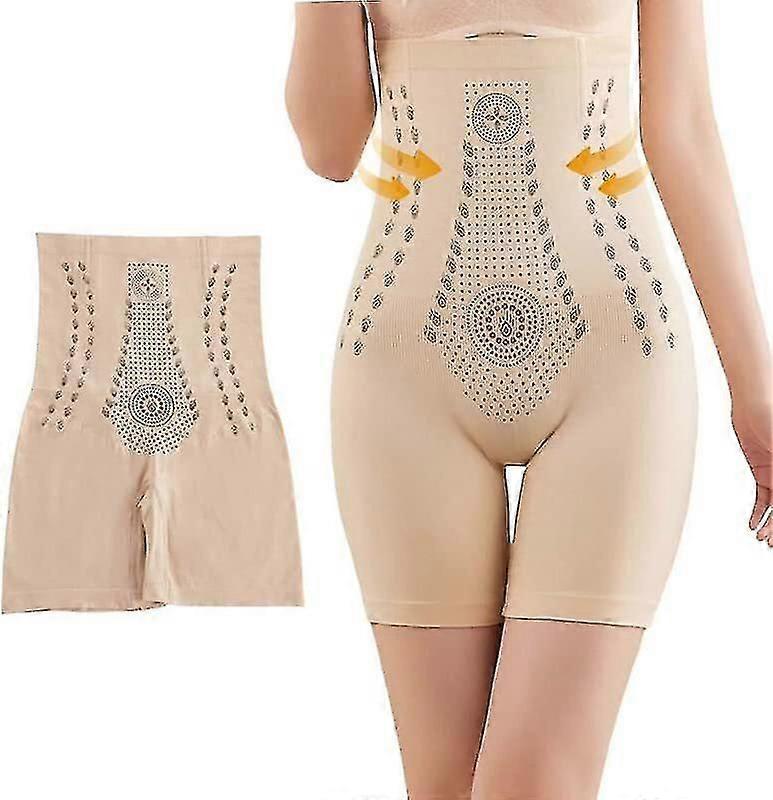 Kvinders Body Shaper Graphene Honeycomb Stramning Mavekontrol Bukser Hofteløft Bukser