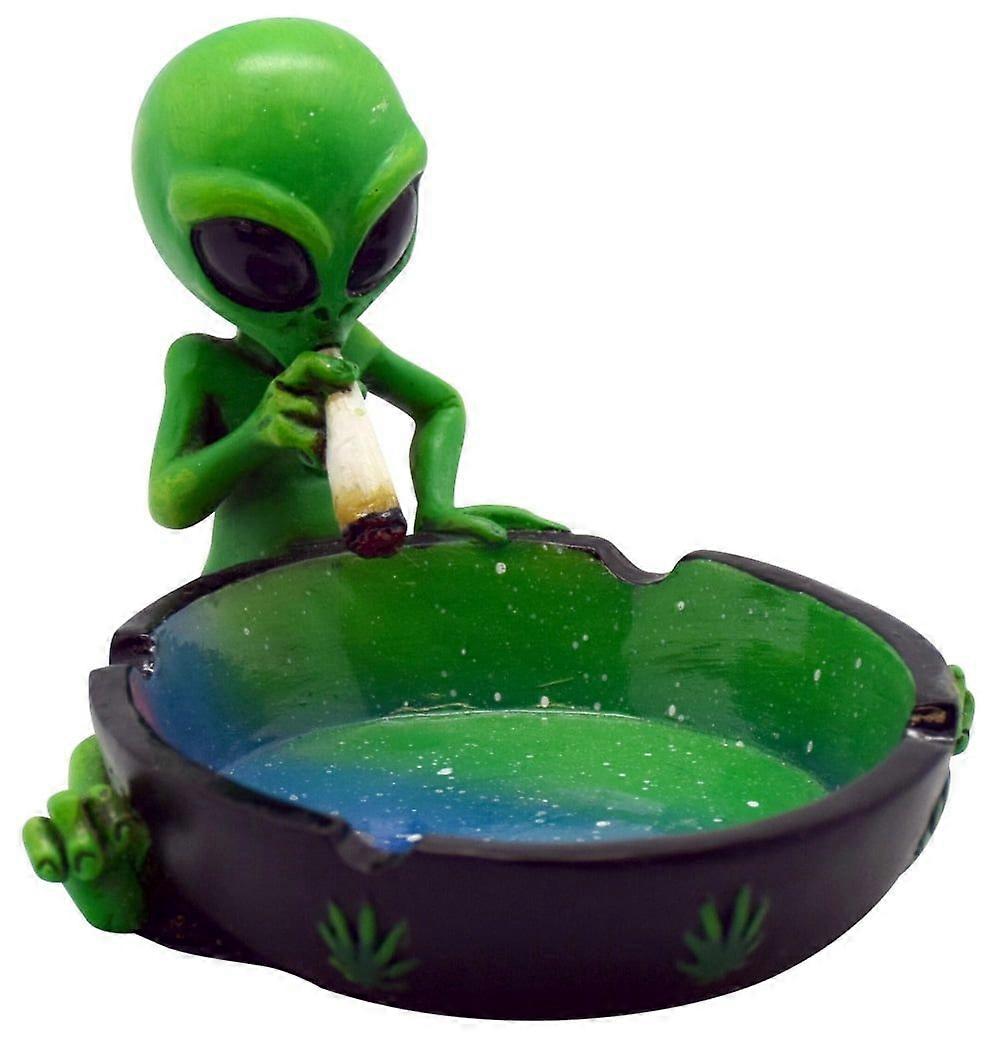 NICECEE Alien Resin Ashtray, Novel And Unique Shape, Suitable For Balcony, Living Room And Corridor