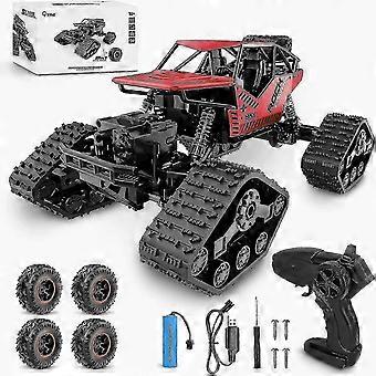 2 In 1 Rc Cars Remote Control Car 1:14 Scale 25 Mph 40 Km/h High Speed 4wd Off Road Rc Trucks Compatible With Adults Boys & Kids, 2.4ghz All Terrain