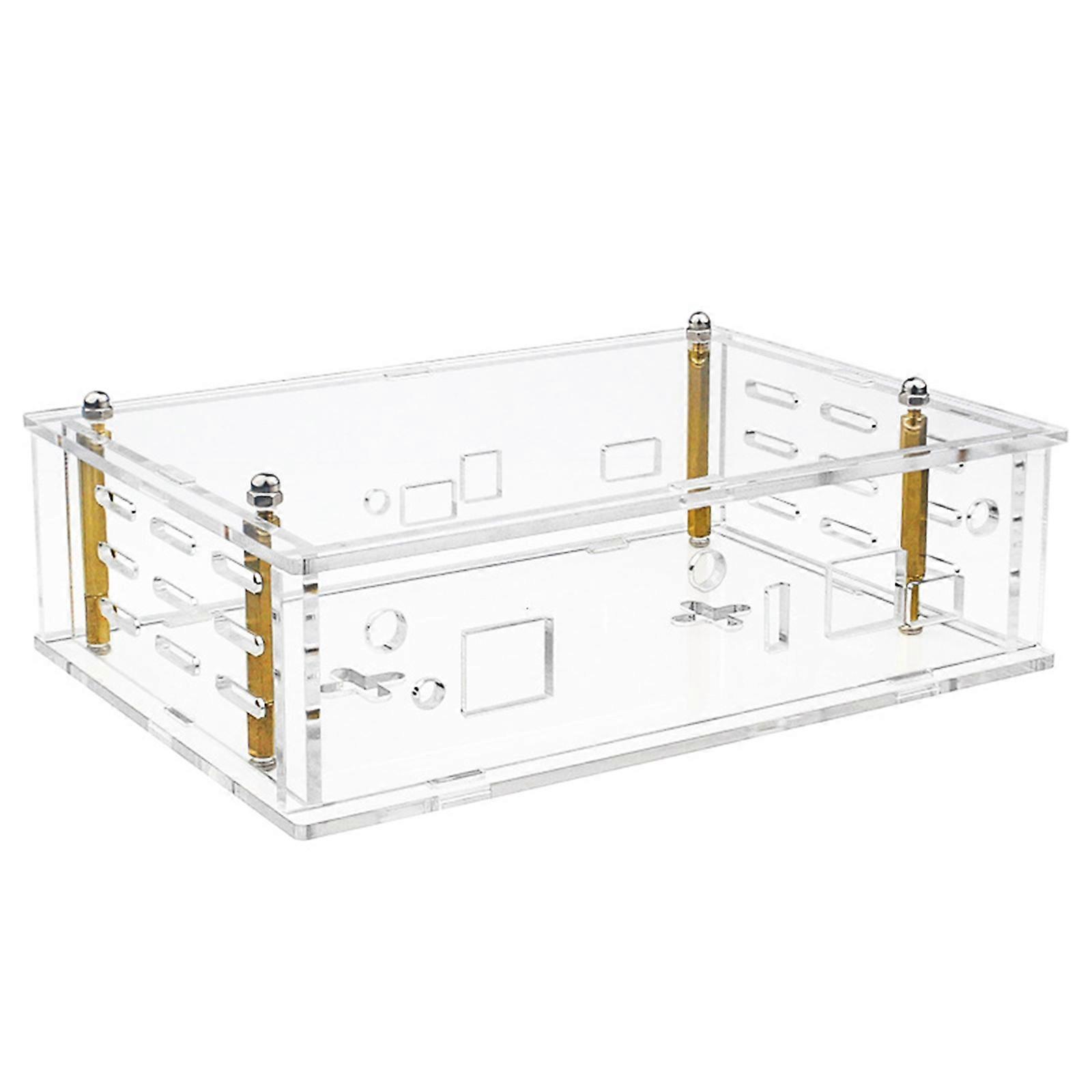 Acrylic Housing Case Ensuring Secure Positioning And Convenient Accessibility For Banana Pi OpenWrtOne