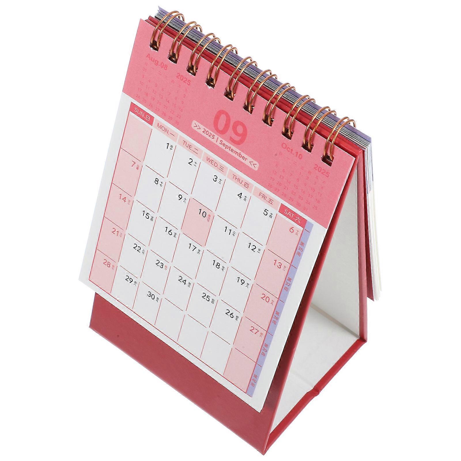 Handy Desktop Planner with Sturdy Construction Ideal for Year-Round Usage