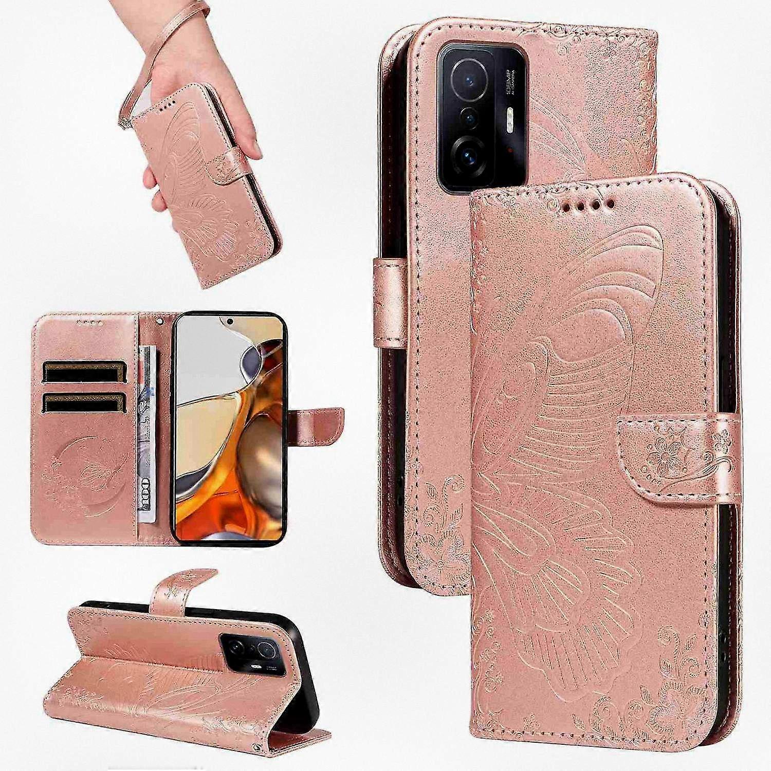 Leather Phone Case Suitable for a Certain Brand Mi 11T / 11T Pro - Stylish Protection for Your Device