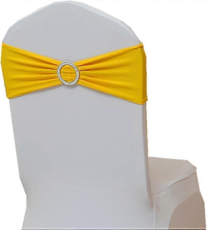 10ks Židle Šerpy Luky Dekorativní Elegantní Svatební Židle Šerpy Spandex Party Židle