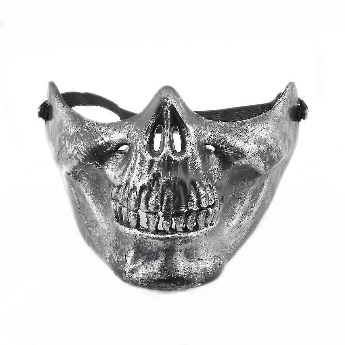 大人のためのハロウィンスカルマスク - ユニセックスゾンビコスプレフェイスカバー