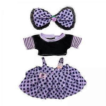 3x20cm Cotton Doll Clothes Cute DIY Plush Doll Accessories Cotton Doll Costume style B