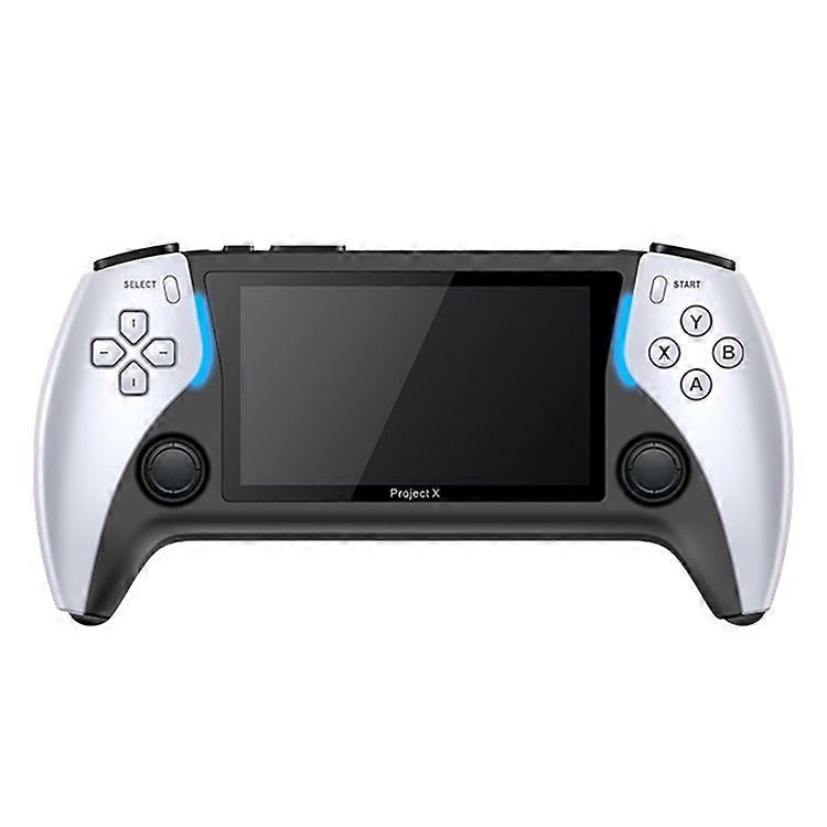 PROJECT X Handheld Retro Game Console 4.3-inch IPS Screen Supports Dual Player Combat with Dual Controllers