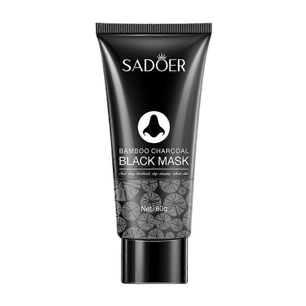 60g(A)$SADOER Bamboo Charcoal Blackhead Absorbing Nose Mask Gentle Cleansing Absorbs Blackheads from T-Zone
