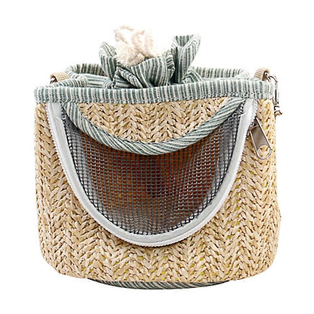 Ergonomic Hamster Bag, Adjustable Pet Carrier with Airflow Friendly Window