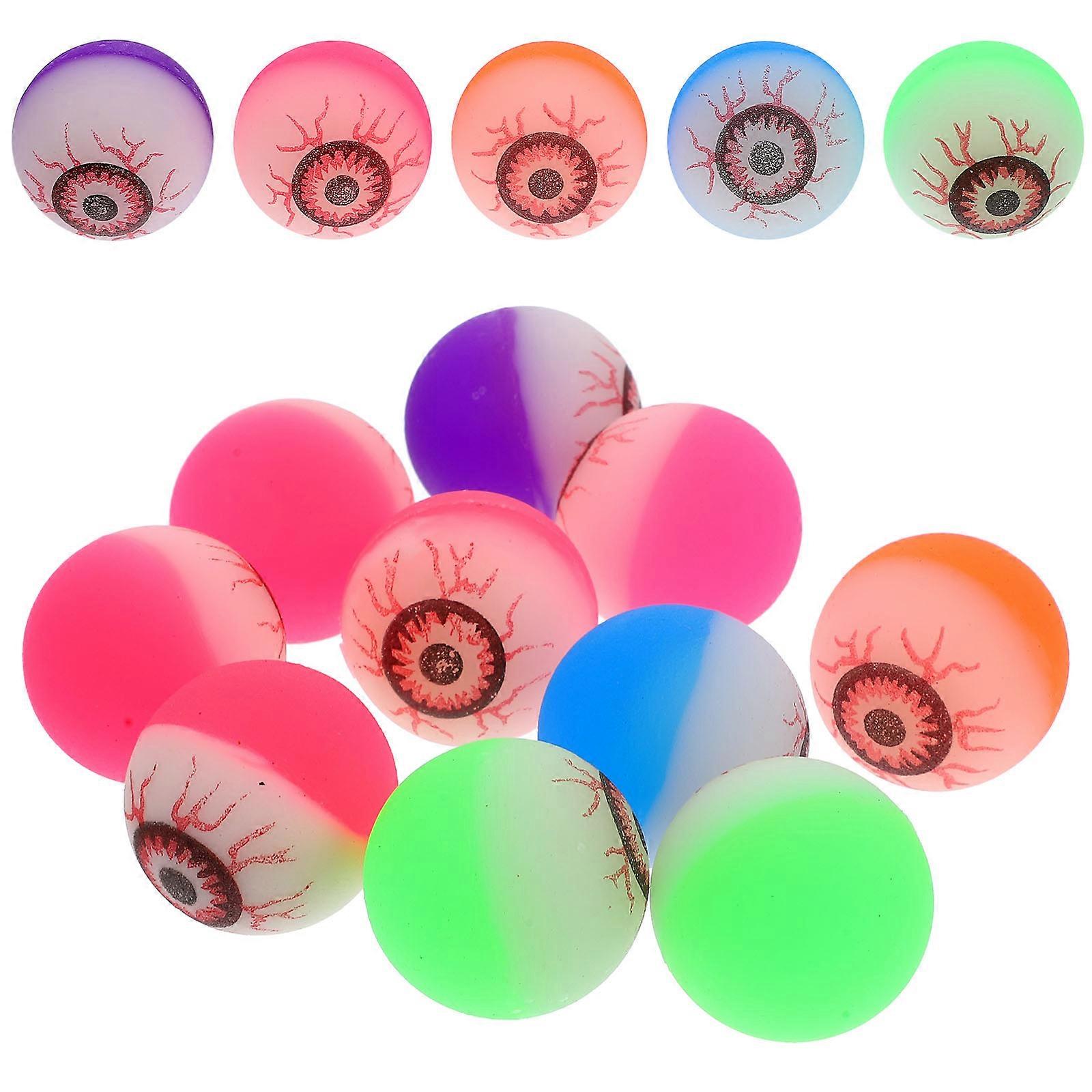 Party Round Eyeballs, Scary Bouncy Balls for Entertaining Guests at Gatherings