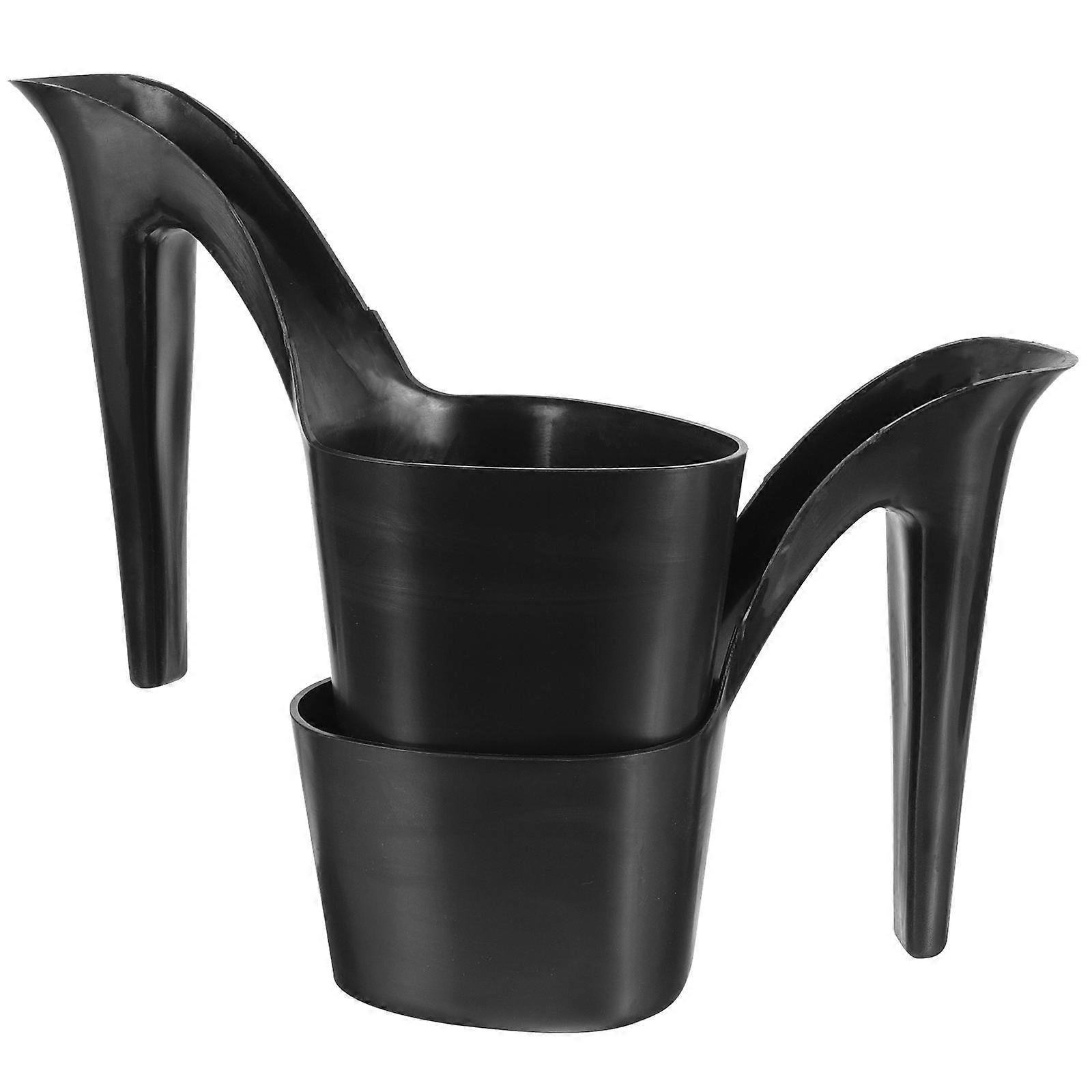 Sturdy Flowerpot with Heel Design Perfect for Succulents and Orchids