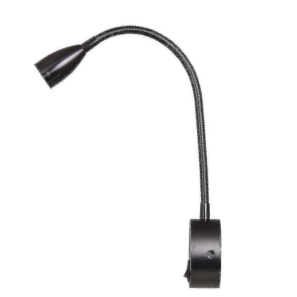 Gooseneck Bed Lamp, LED Reading Light with Flexible Neck