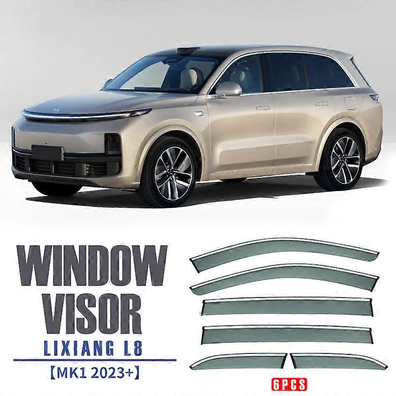 Ισχύει για: Για LI Auto Leading Ideal L8 2023+ Γείσο παραθύρου αυτοκινήτου Στέγαστρα τέντας Παρμπρίζ Πλευρικό παράθυρο Βροχή Σκιά ηλίου Αξεσουάρ αυτοκινήτου