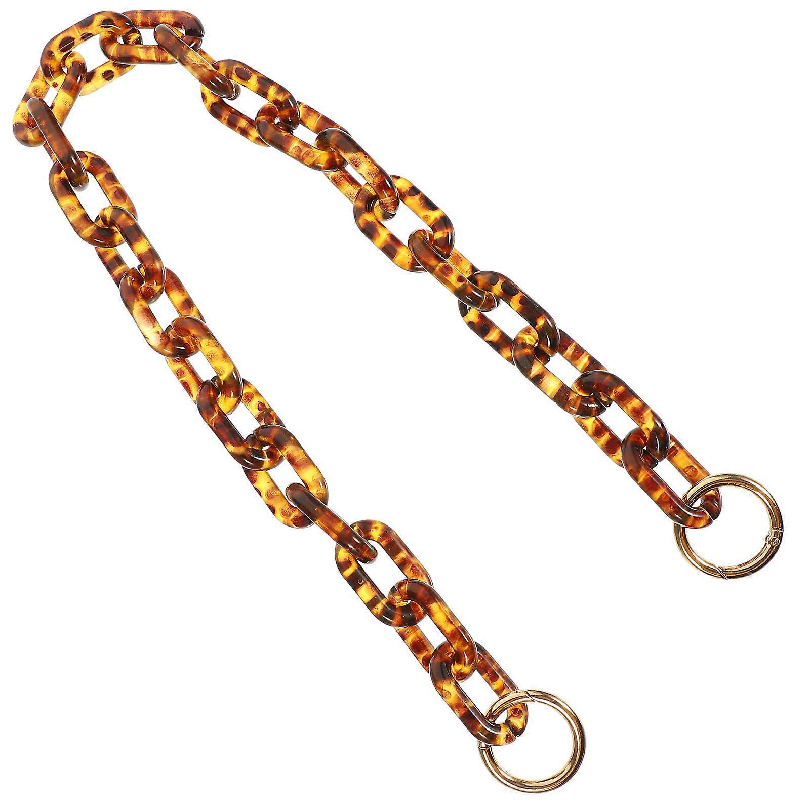 Durable Acrylic Bag Chain Replacement Strap for Handbags and Clutches – Easy Installation with Buckles for DIY Decoration and Style Upgrades