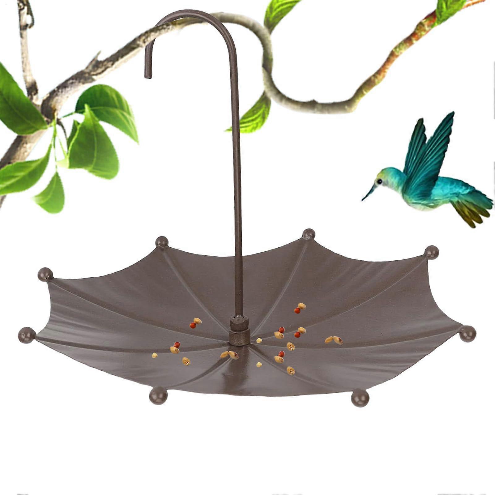 Hangable Bird Feeder with Metal Water Bowl for Hummingbirds and Small Birds Ref: 2231