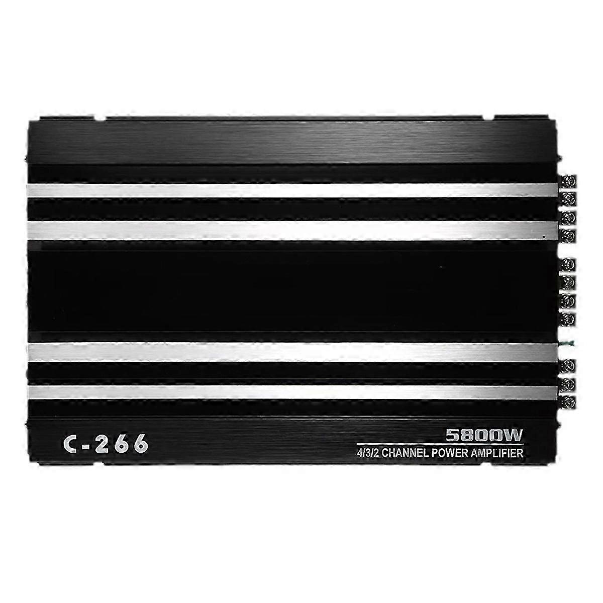 4-Channel Car Audio Amplifier 5800W High-Power Amplifier