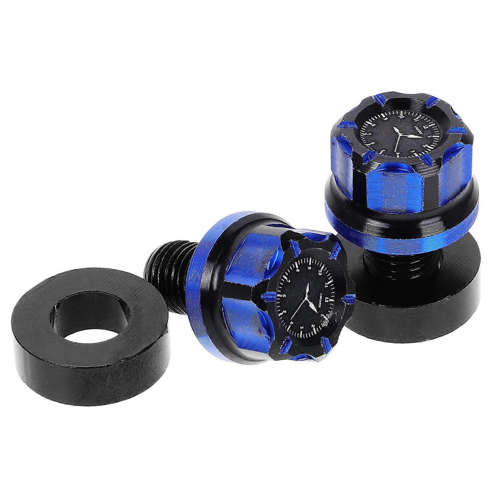 Motorcycle Accessories Mirror Hole Plugs Secure Fit For Most Motorcycle Scooter .50X2.00X2.00CM Aluminium Alloy