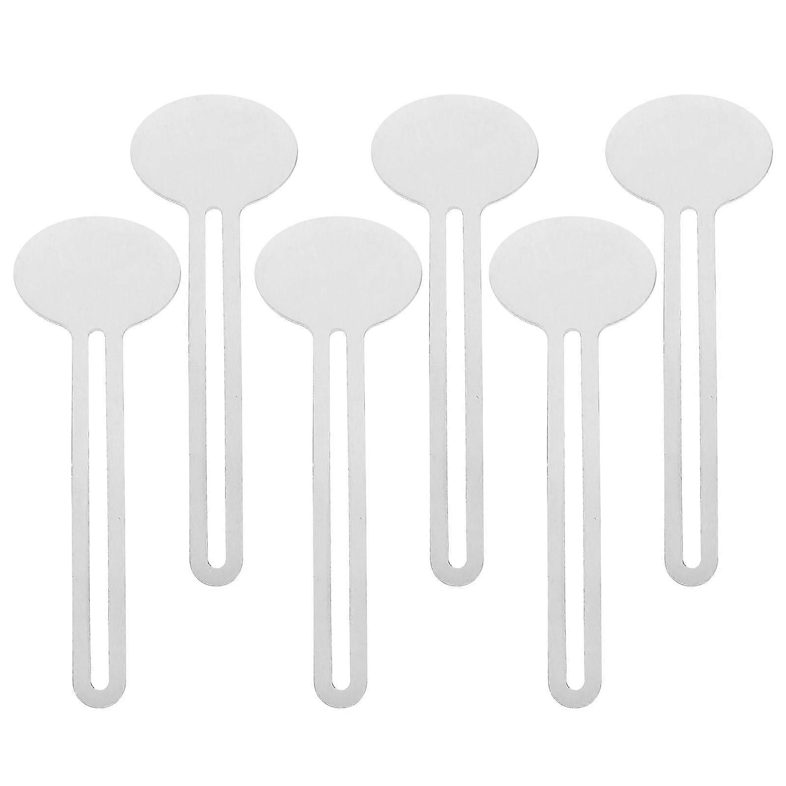 Tube Squeezer Tool Metal Toothpaste Dispenser Household Daily Use Silver 6Pcs
