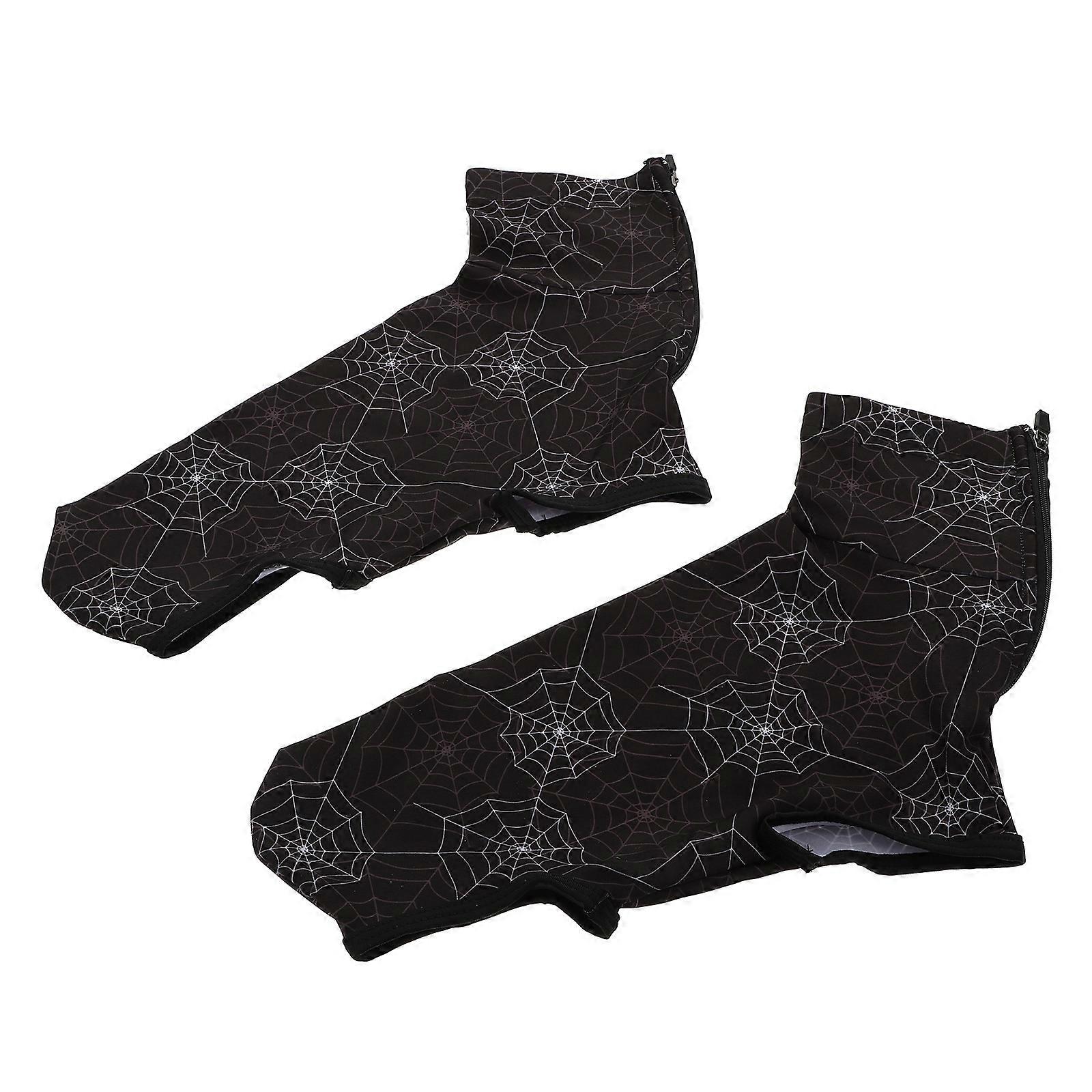 Mountain Climbing Cycling Shoe Protector Covers Polyester Material Windproof 1Pair
