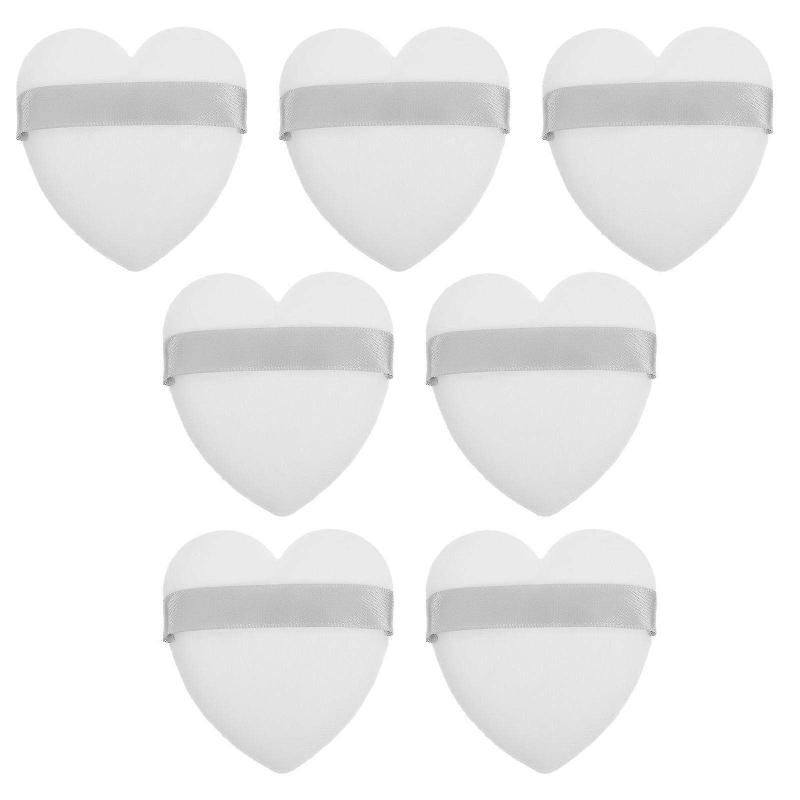Beauty Powder Puff Face Powder Puff for On-the-go Use Fabric Material 8Pcs
