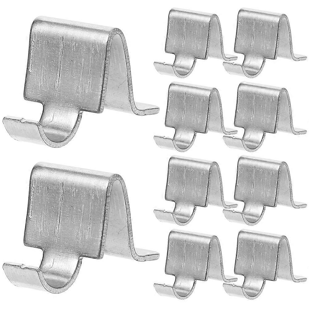 Iron Shelf Clips Cabinet Shelf Clips for Cabinet 10Pcs Secure Support