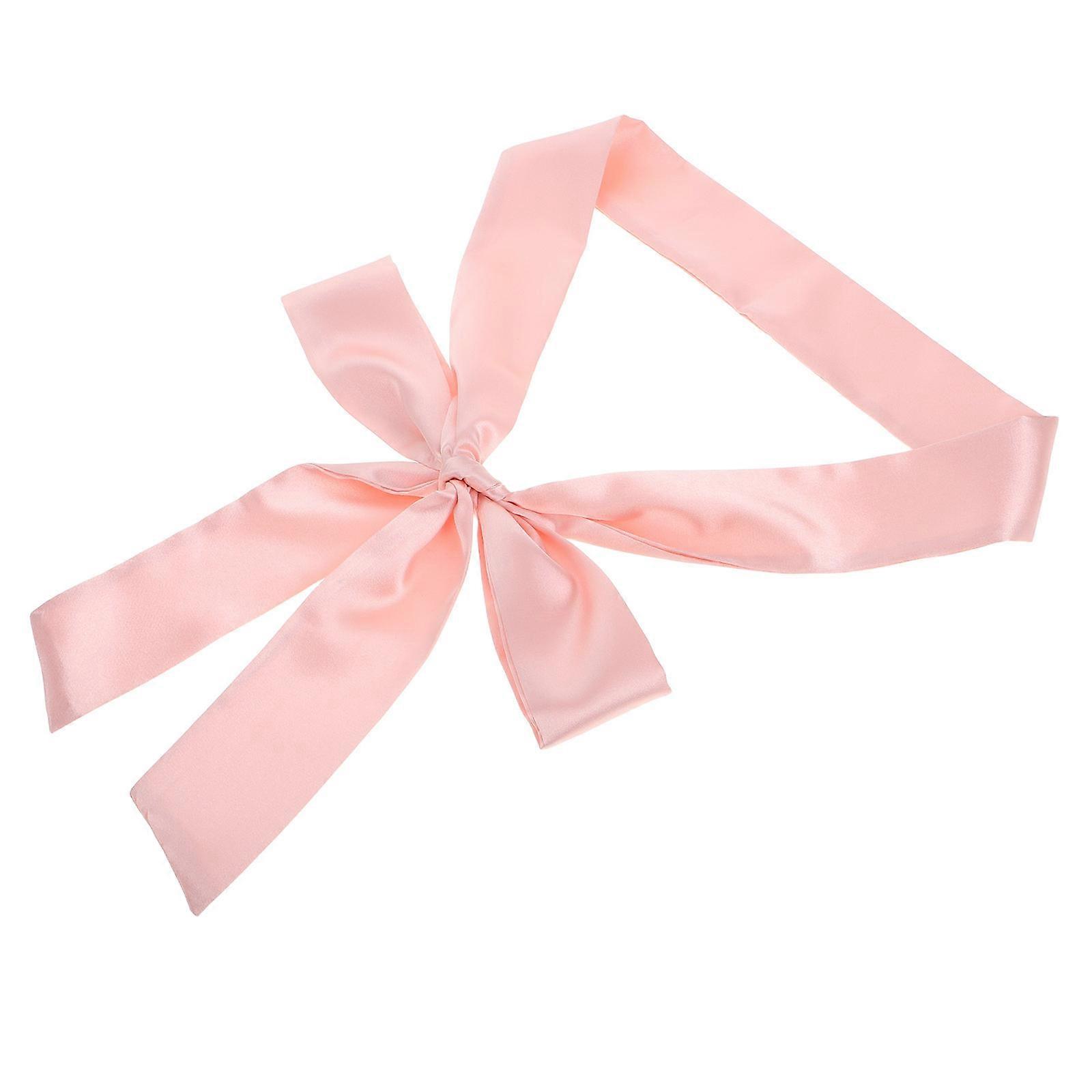Adjustable Double Sided Satin Waist Belt for Women – Soft Ribbon Tie Sash with Bow Accent, Bridal Sash Belt for Wedding Dresses and Formal Events