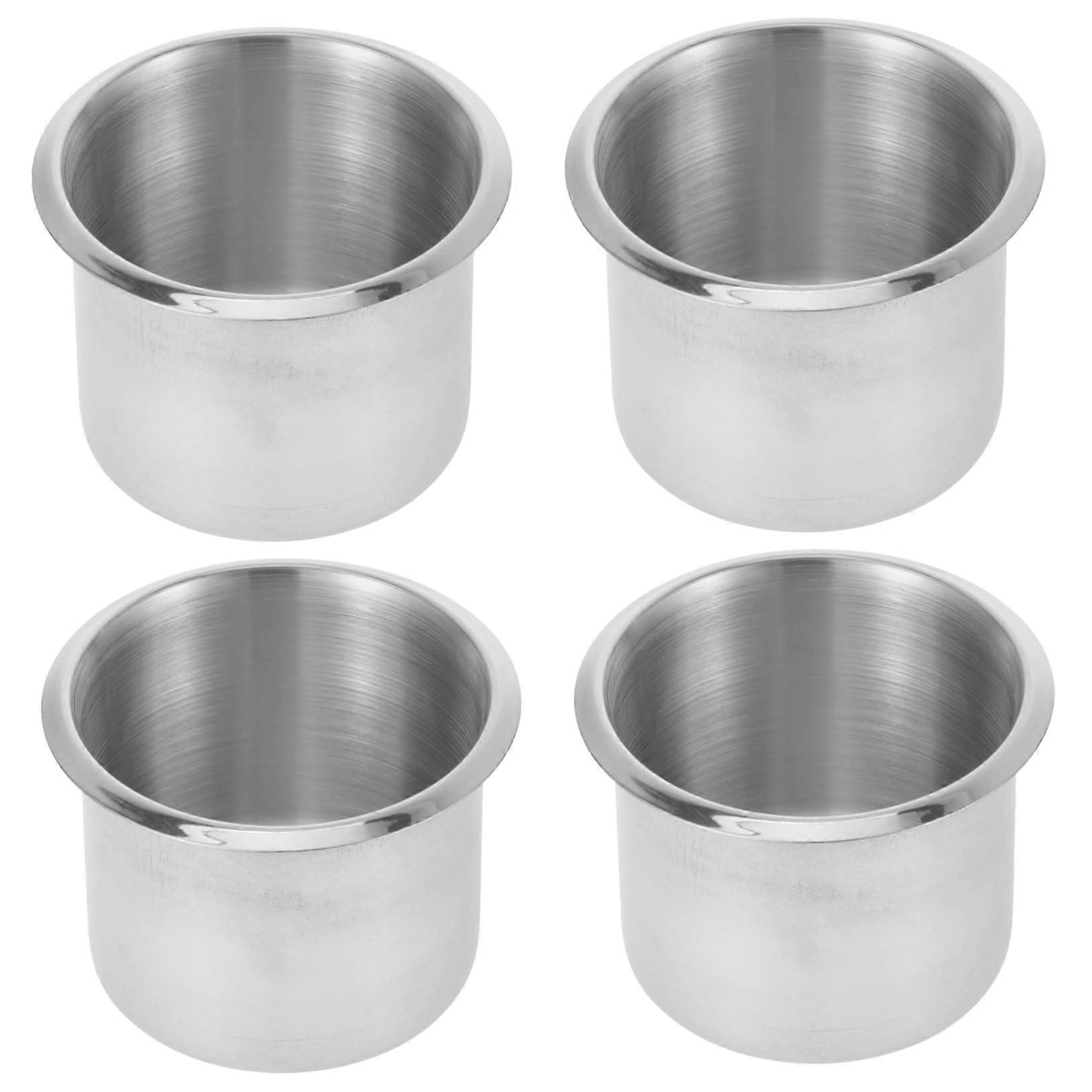 4 x drink holder, builtin cup holder for car, boat and beach, for water bottles and cans, robust and practical holder Ref: 1885