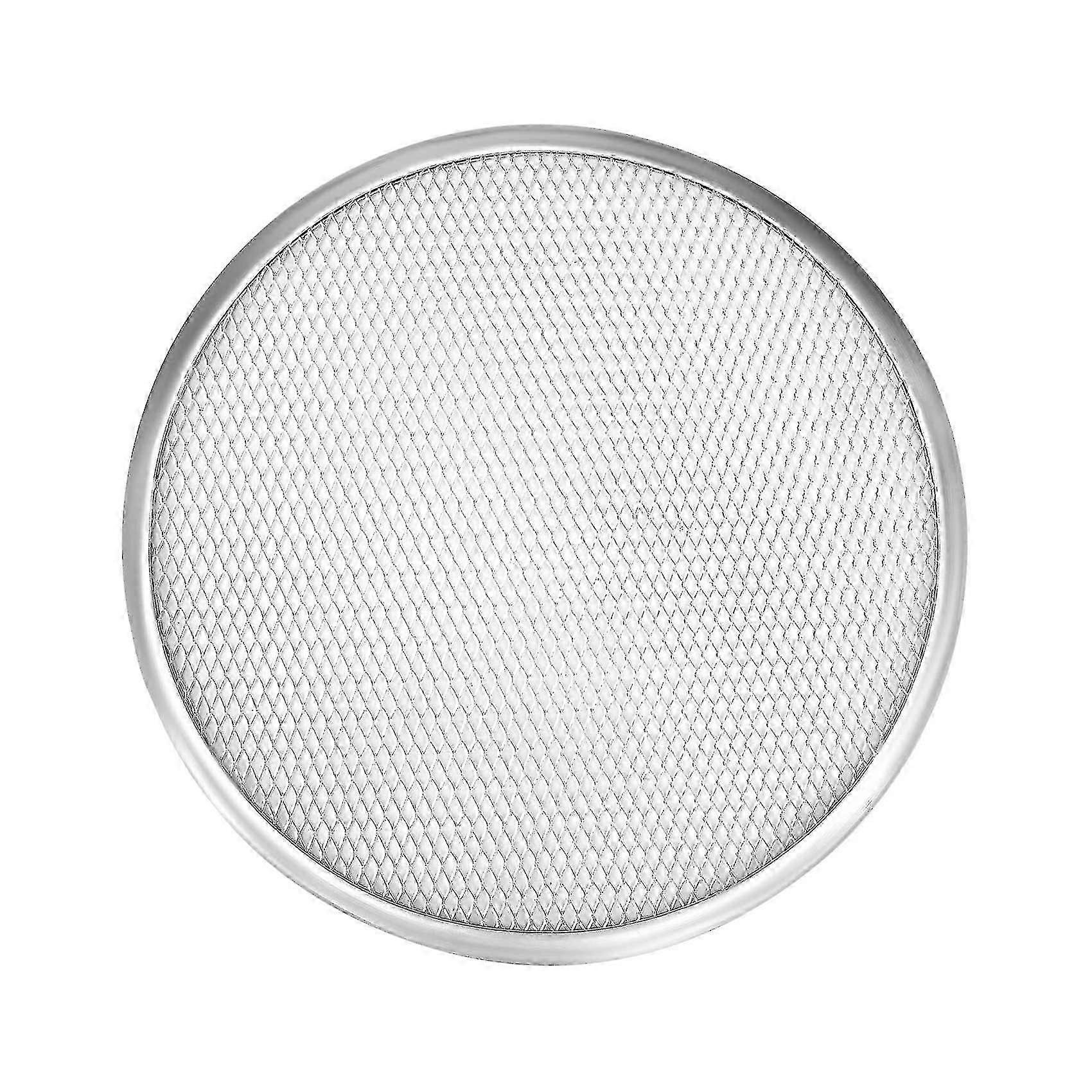 Round Pizza Oven Baking Tray Grate Nonstick Mesh Net(12 Inch)