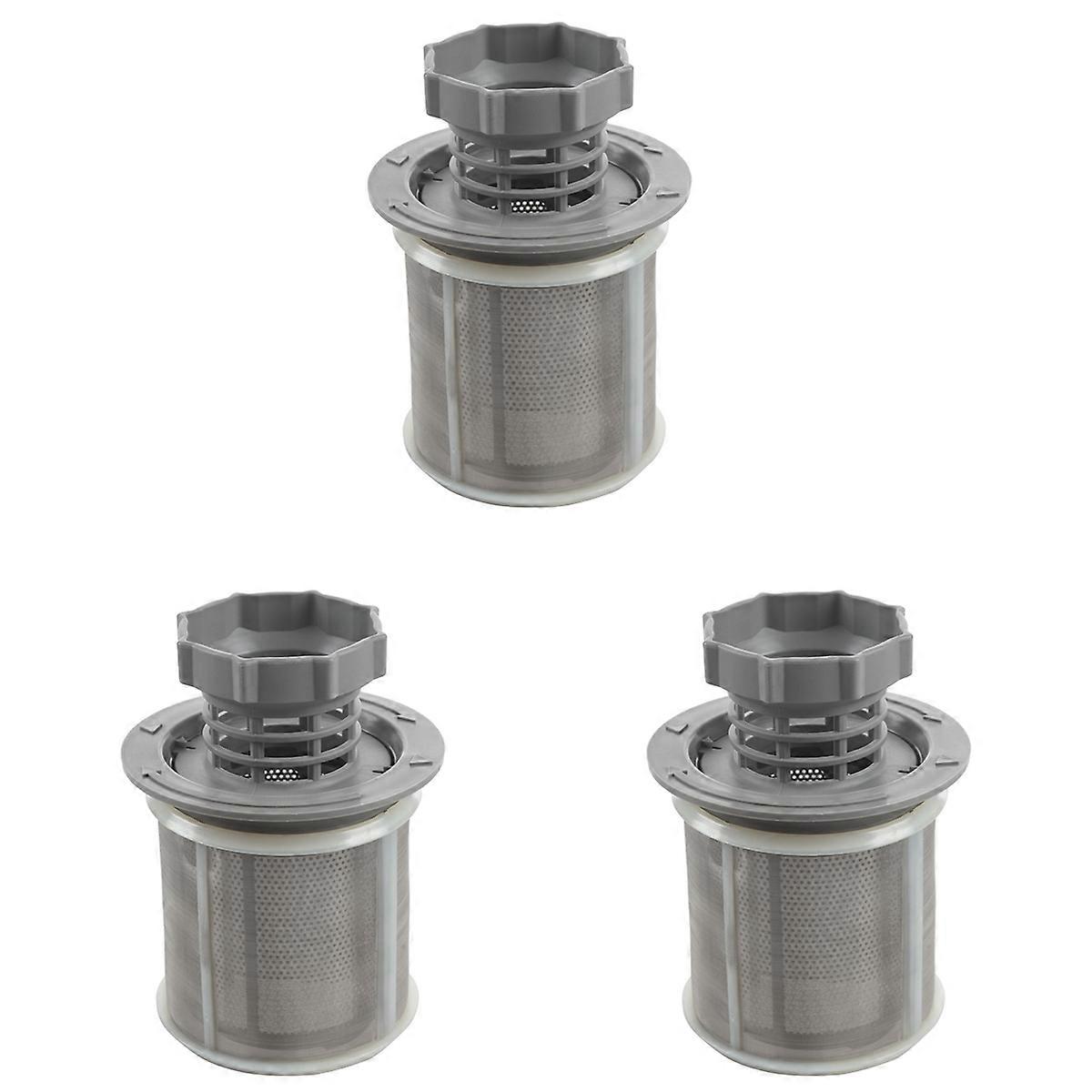 2 Part Dishwasher Mesh Filter Set Grey PP For 427903 170740