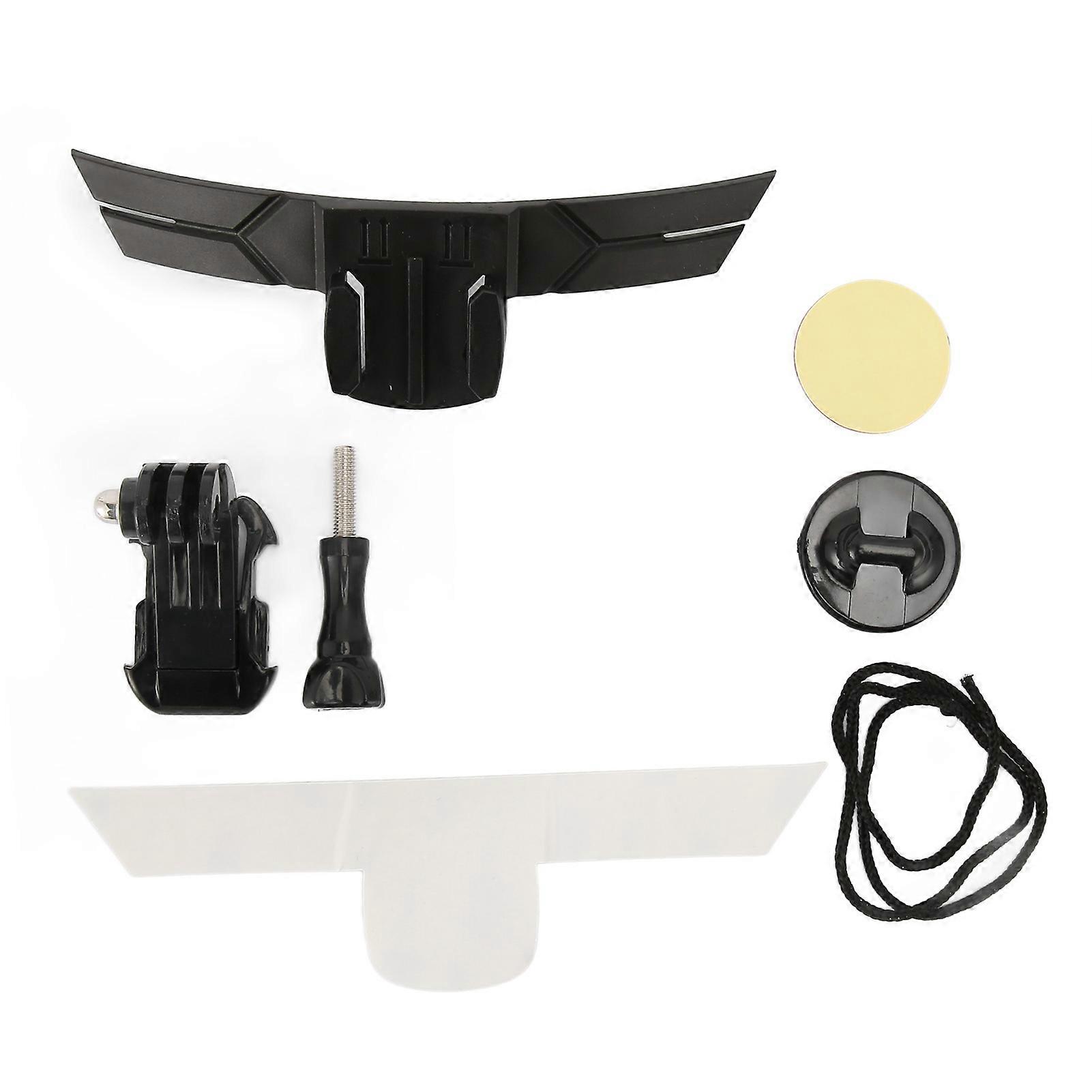Support de mentonnière pour casque de moto, kit de fixation de mentonnière incurvé universel pour casque de moto Osmo Action pour One R