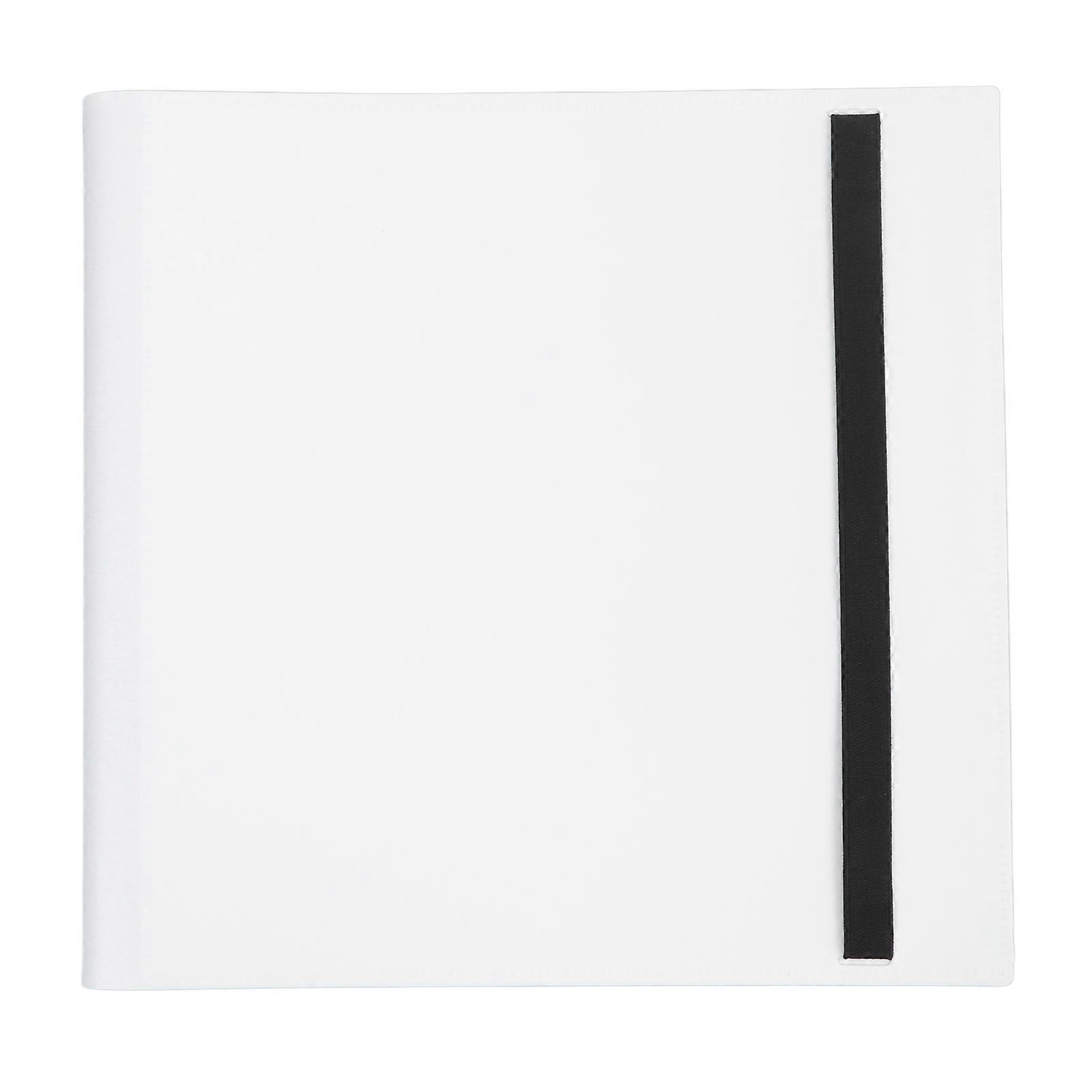 12-Pocket Gaming Card Binder, Holds 480 Cards, Scratch-Resistant, Waterproof, and Dust-Proof, White