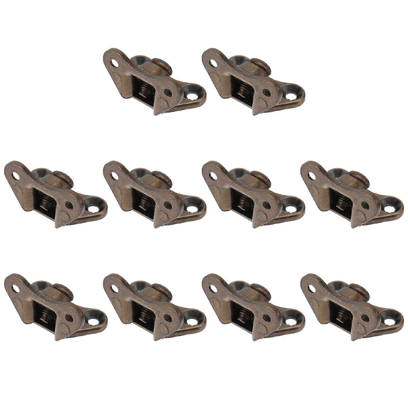 Table Corner Bracket Right Angle Bronze Zinc Alloy For Diy Projects Handyman 10Set