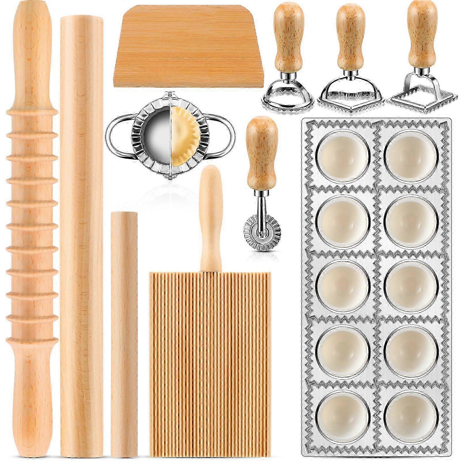 12-piece ravioli mold set suitable for creating pasta and dumpling wrappers for your cooking needs