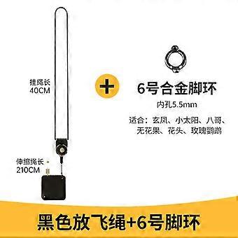 Retractable Birds Leash: Parrot Flying Rope Adjustable Birds Leash Harness With Foot Rings For Training Budgie Cockatiels Macaws