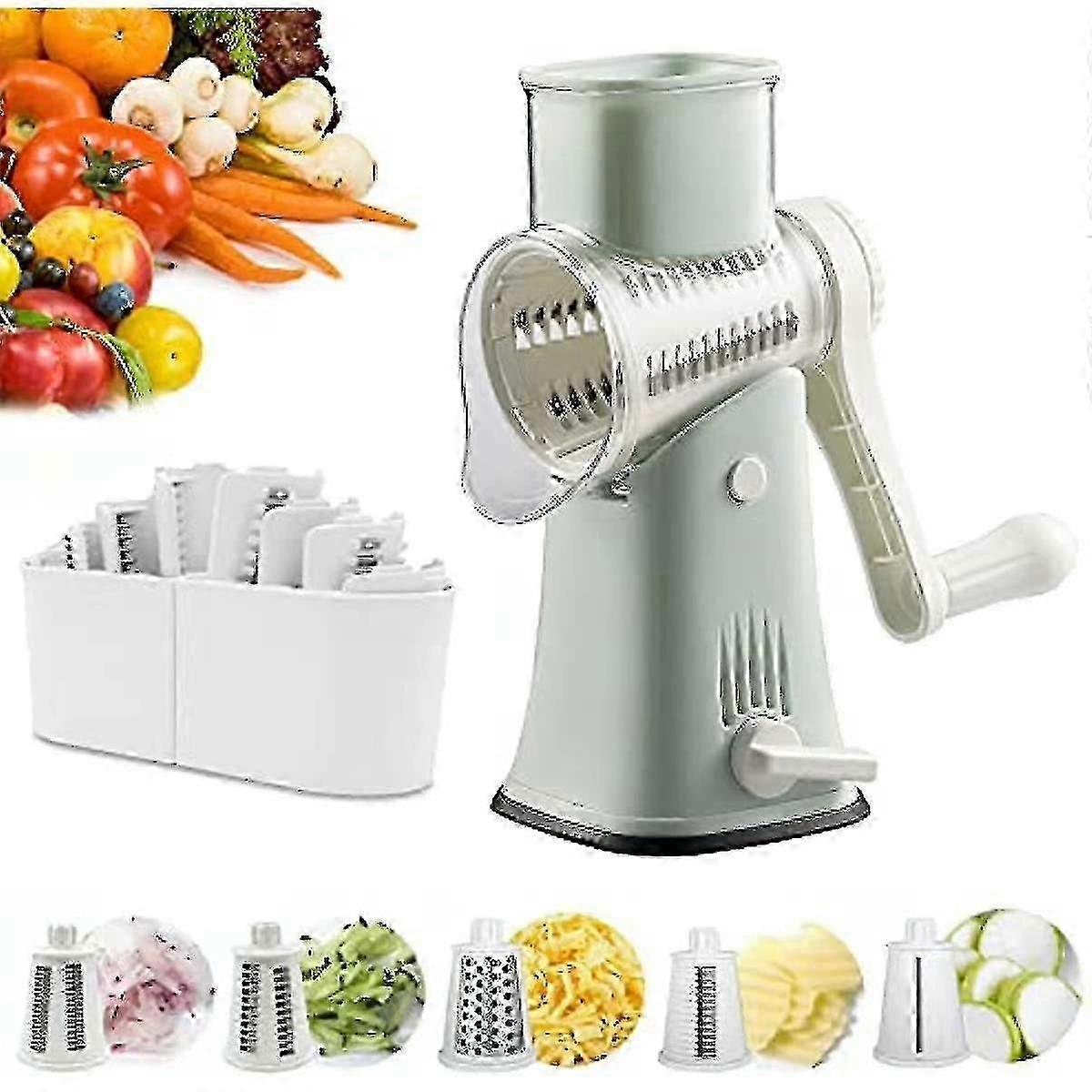 Râpe à fromage 5 en 1,Le D Affaires Râpe à fromage gourmande 5 en 1