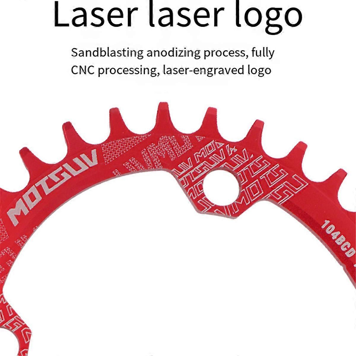  104BCD Bike Plateau Pièces Cyclisme Set Vert