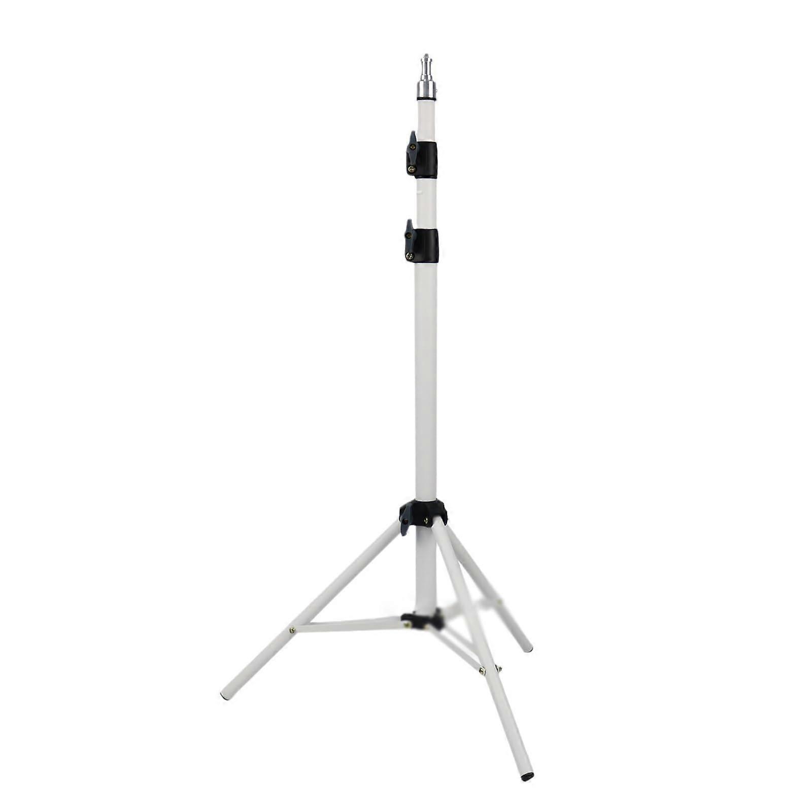 Camera Tripod Universal 1/4 Thread Connection Portable Stand for Photography and Video, 1.7m Adjustable Height, White