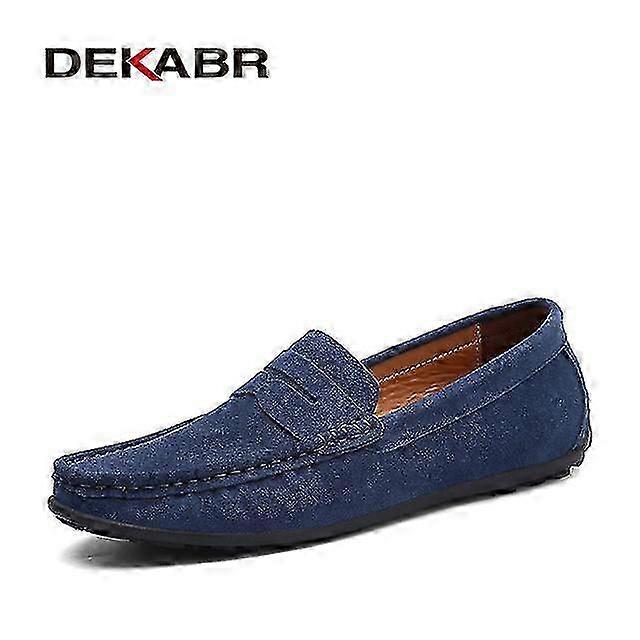 Μάρκα: Άνοιξη Καλοκαίρι Hot Sell Μοκασίνια Άνδρες Loafers Υψηλής ποιότητας γνήσια δερμάτινα παπούτσια Άνδρες Flats Ελαφριά παπούτσια οδήγησης Γυναίκες