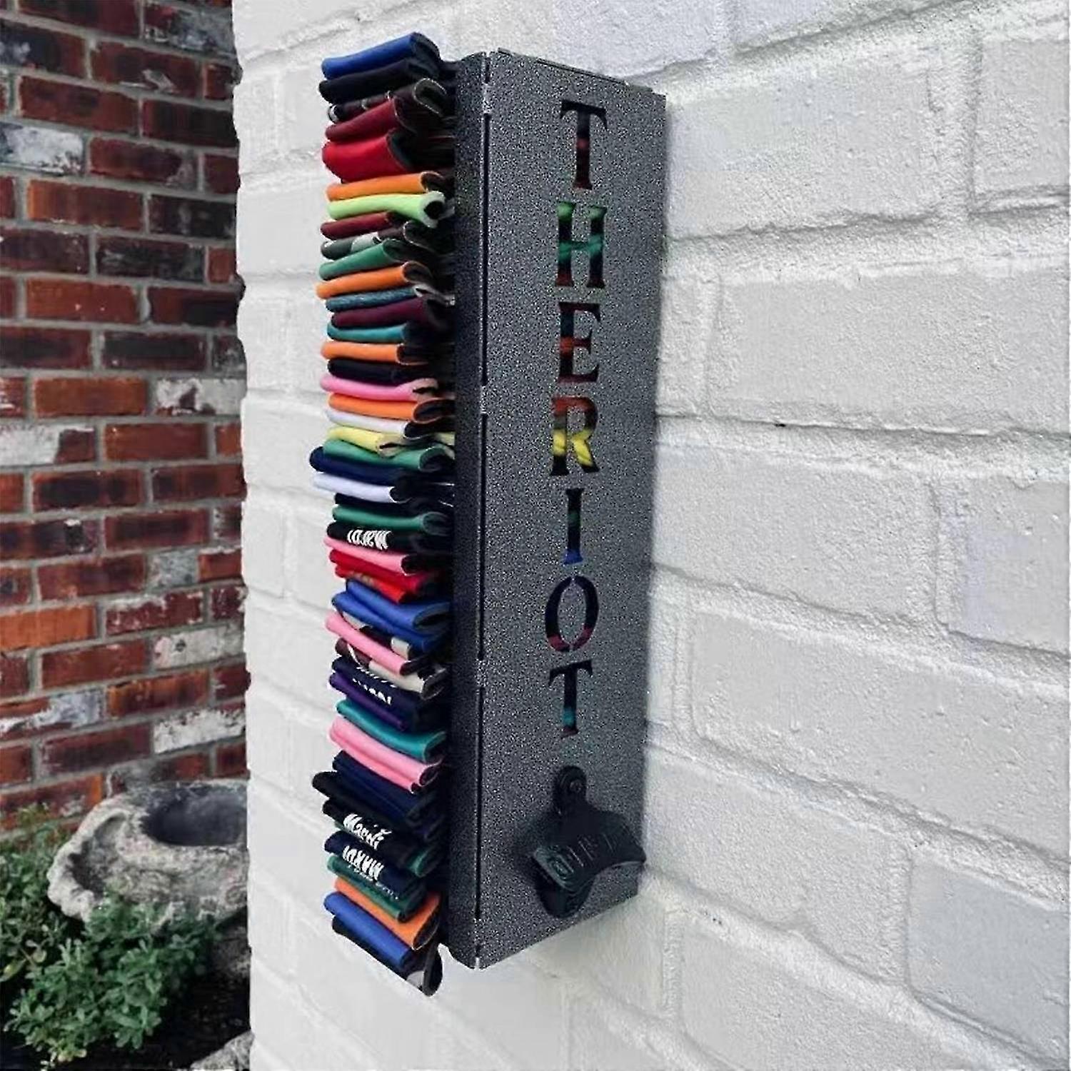 Bottle Opener, Can Cooler Holder with Bottle Opener