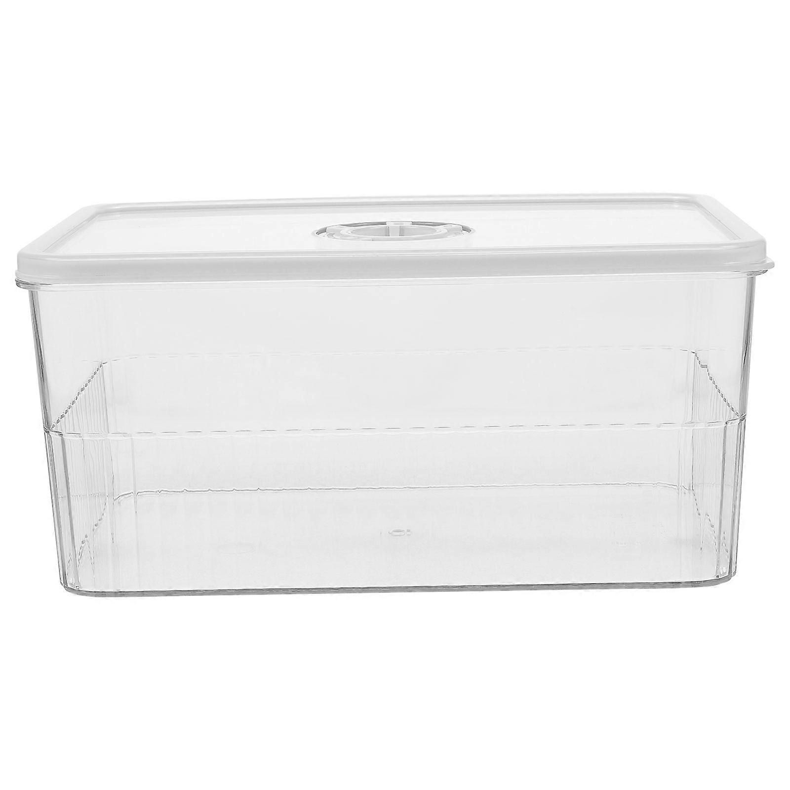 Ekmek Saklama Kabı Tost Ambalaj Kutusu Ev Depolama PET 24.00X16.00X11.50CM Zaman Kaydı 1 Adet