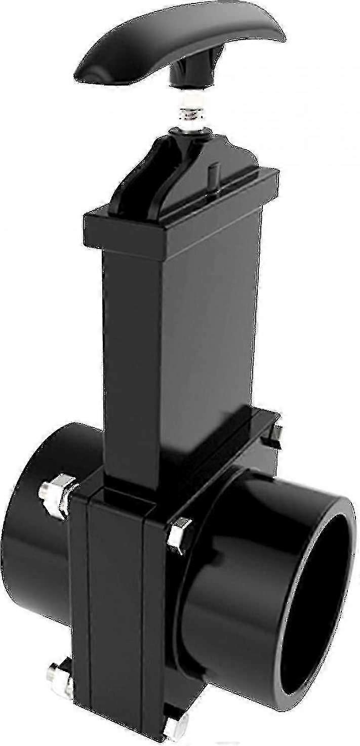 Drain Valve For Motorhome, Caravan, Durable Flow, 50mm, Drain Valve For Van, Waste Drain Hose (black) H