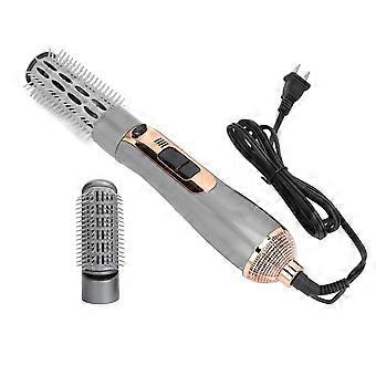 700W 2 In 1 Hair Dryer Brush Negative Ion Ceramic Coating Blow Dryer Brush US Plug 125VYMMR)