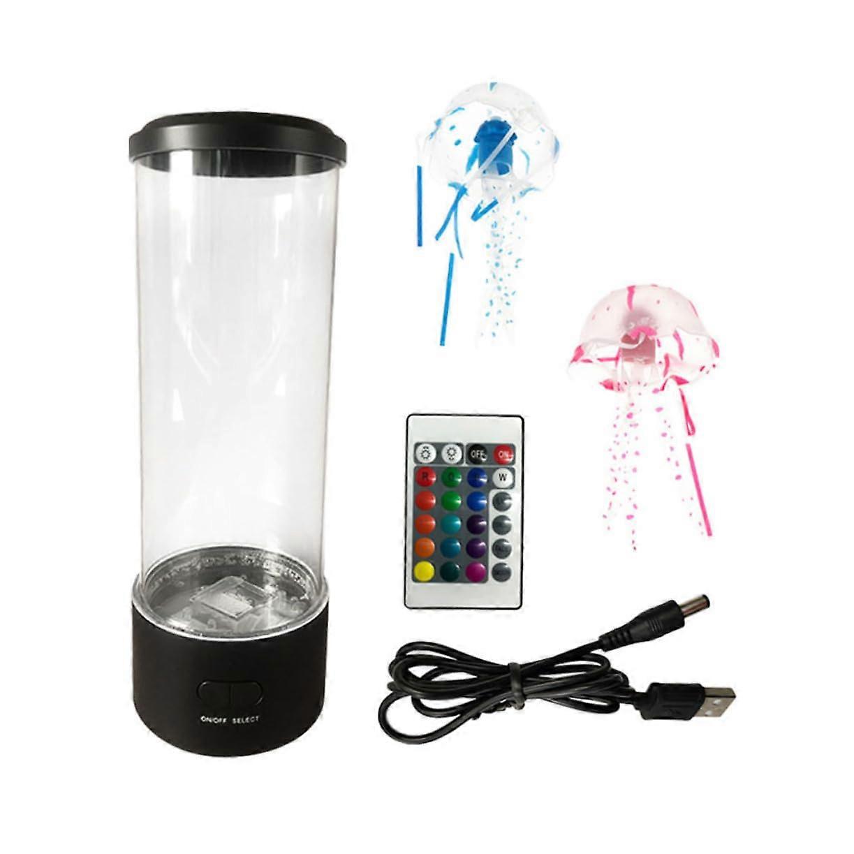 LED Jellyfish Lamp with Remote Control, ColorChanging for Kids' Rooms Living Spaces