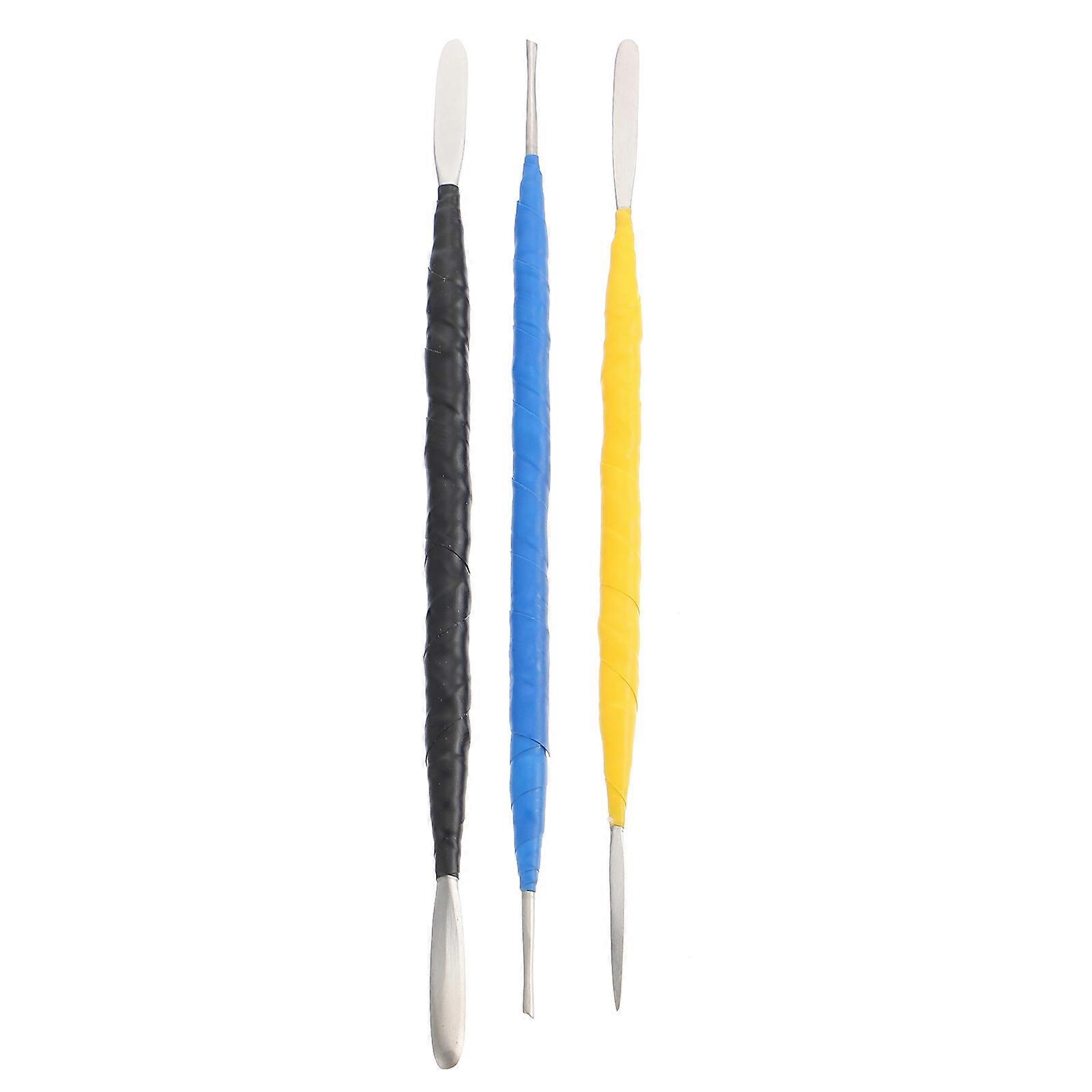 Clay Shaping Professional For Pottery Making Assorted Color 3Pcs