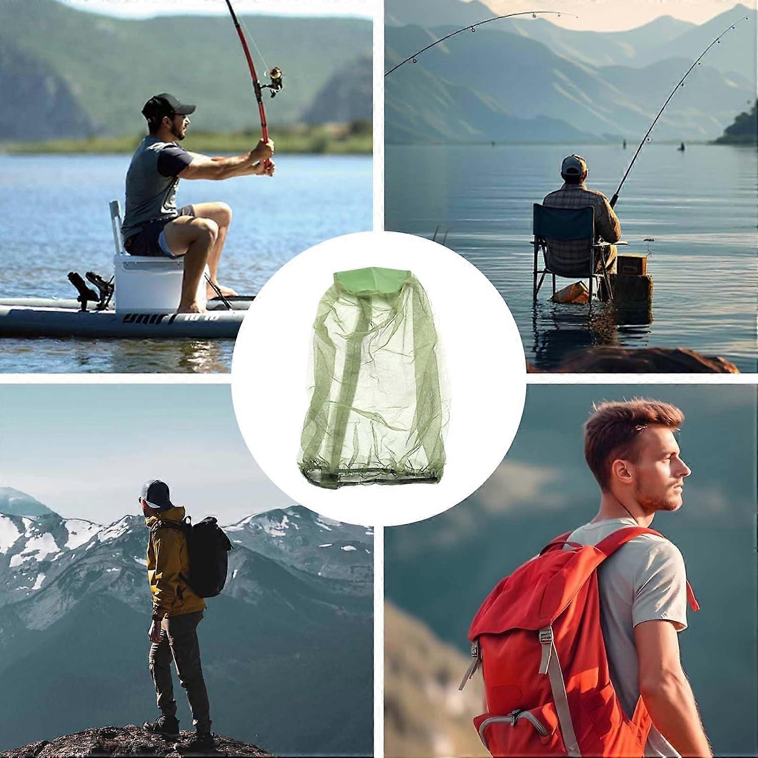Head Net Mesh Fly Mesh Net Portable Foldable Protection Hood Hat Hunting Beekeeping Outdoor Field Picnic