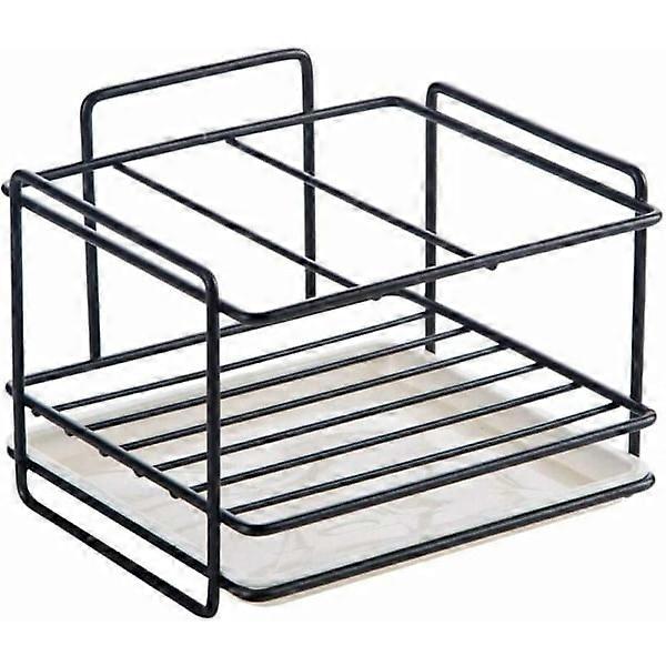 Removable storage shelf or drain rack for kitchen-02-Fei Yu